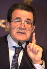 Романо Проді почав святкувати свою перемогу ще до оголошення офіційних результатів голосування
