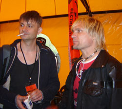 Олег Скрипка (праворуч) та Олександр Піпа