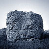 На Тернопільщині знайдено кам`яну брилу з людським обличчям 