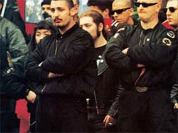 Италійські неофашисти. Фото з сайту misteriditalia.it