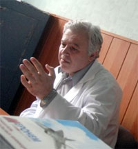 Лікар Микола Каджея каже, що шансів вижити в Радзієвської не було (фото: Андрій ЄЛОВІКОВ)