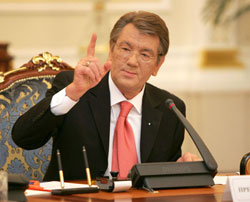 Президент Ющенко застосує вето до закону про Кабмін