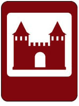 Знак 8.2 - “Фортифікаційна споруда” (замок, палац, фортеця)