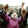 Кияни перекрили рух, протестуючи проти свавілля Черновецького 