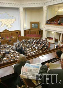 Парламент відклав розгляд законів для виборів на невизначений термін