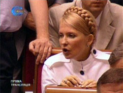 Тимошенко зірвала голос