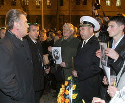 Президент України Віктор Ющенко вшанував пам'ять жертв більшовицьких репресій