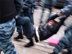 Росія святкує день єдності - в Києві арешти українців, які стали на заваді «Русскому маршу»
