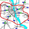 Навколо Києва в рамках підготовки до Євро-2012 побудують велику кільцеву дорогу