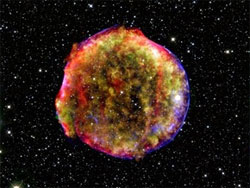 У центрі зірки формується ядро з важких елементів
