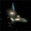 Учені зафіксували зіткнення галактик 