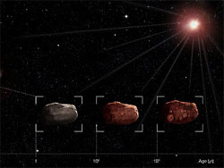 Астрономи відкрили, що астероїди загоряють
