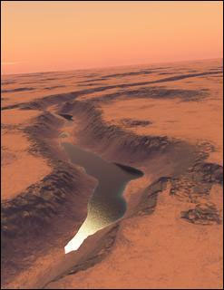 На Марсі знайшли стародавнє озеро