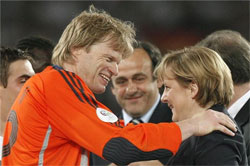 Канцлер Ангела Меркель зробила прогноз на фінал ЧМ-2010