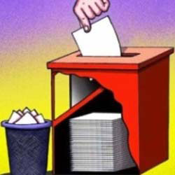Бюлетені з голосами виборців вже знаходять на смітниках