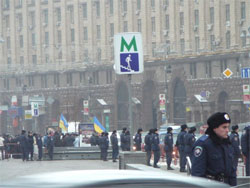Під час зачистки Майдану затримали декількох мітингувальників, один - у лікарні