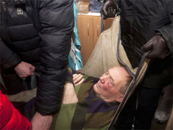 Побитого кандидата у президенти Білорусі Володимира Некляева забрали у буцегарню з лікарняного ліжка