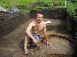 На Тернопільщині розкопали давнє двоповерхове житло слов’ян
