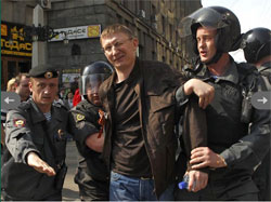 У Москві тривають стихійні акції протесту