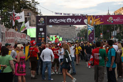 ЄВРО-2012.  Київська фан-зона стала рекордсменом