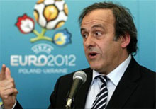 ЄВРО-2012. Президент УЄФА задоволений організацією чемпіонату