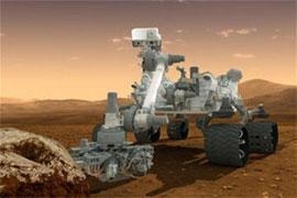 Марсохід Curiosity “приспали” через сонячний шторм