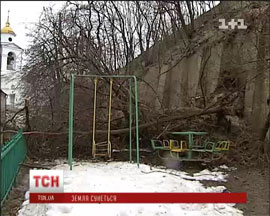У Києві вже сталися 18 зсувів