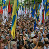 Опозиція провела акцію «Вставай, Україно!» у Миколаєві