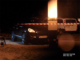 Автомобіль, на яким користувалися підозрювані у нападі на Чорновол, знайшли у Броварах