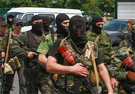 У Донецьку бойовики штурмують військову частину Національної гвардії