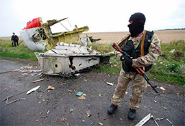 Президент Порошенко доручив припинити бойові дії біля місця авіакатастрофи