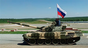 З Росії, на підтримку терористів, прорвалися 7 танків