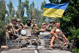 Українські військові здійснюють операцію з визволення Донецька