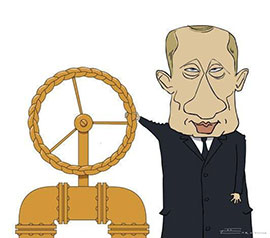 Путін погрожує Європі скороченням поставок газу