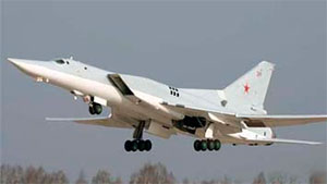 Російський стратегічний бомбардувальник Ту-22М3