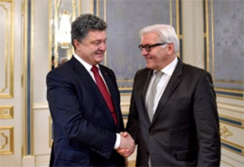Президент Порошенко погодився з ініціативою про проведення переговорів по Донбасу у новому форматі