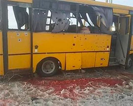 Рада безпеки ООН засудила розстріл автобуса біля Волновахи