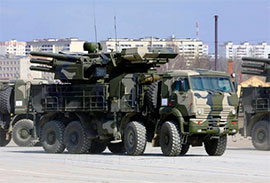 Російські системи ППО "Панцир-С1" на Донбасі