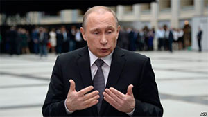 Путін повторив  пропагандистські мантри про «Кримнаш»