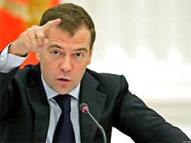 Медвєдєв доручив уряду підготувати пропозиції щодо санкцій проти Туреччини