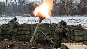Ситуація на на фронті: російські бойовики активно стріляють з мінометів