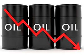 Падіння триває: ціна на нафту Brent опустилася нижче 31 дол. за барель