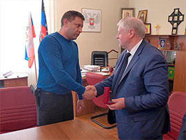 Захарченко в Держдумі РФ зустрічається з Сєргєєм Міроновим