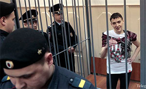 У російському судилищі визначилися із озвученням вироку Савченко