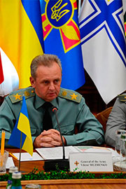 Начальник Генерального штабу Збройних сил України Віктор Муженко