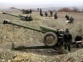 Ситуація на фронті: російські бойовики більше 60 разів обстріляли позиції українських військ