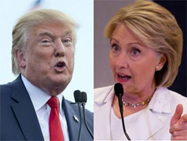Вибори у США: Клінтон перемагає Трампа