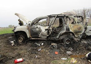 Підрив авто ОБСЄ не був нещасним випадком