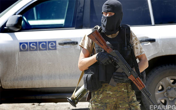 Російські бойовики знову погрожували патрулю ОБСЄ