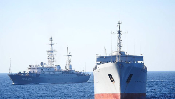 Два судна ВМСУ здійснили перехід в Азовське море